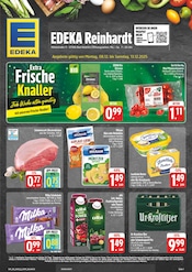 EDEKA Supermarkt Prospekt der aktuellen Woche mit 28 Seiten, gültig von 08.12.2025 bis 13.12.2025, in Crossen und Umgebung Aktueller EDEKA Supermarkt Prospekt in Crossen und Umgebung, "Wir lieben Lebensmittel!" mit 28 Seiten, 08.12.2025 - 13.12.2025