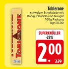 Toblerone im Angebot bei EDEKA in Ravensburg Toblerone Angebote bei EDEKA Ravensburg für 2,00 €