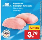 Bayerische Hähnchen-Ministeaks im Angebot bei Netto Marken-Discount in Landshut Bayerische Hähnchen-Ministeaks Angebote von Gut Ponholz bei Netto Marken-Discount Landshut für 3,79 €