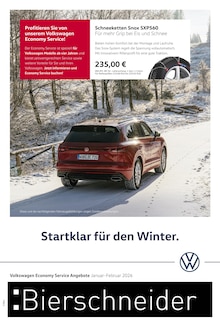 Aktueller Volkswagen Prospekt "Startklar für den Winter" für Neumarkt (Oberpfalz) Aktueller Volkswagen Prospekt für Neumarkt (Oberpfalz) mit Seite