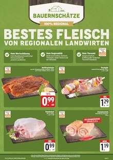 Fleisch im E center Prospekt "Wir lieben Lebensmittel!" mit 28 Seiten (Würzburg)