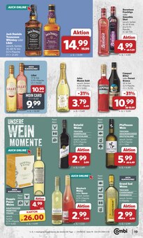 Jack Daniels im combi Prospekt "Markt - Angebote" mit 32 Seiten (Löhne)