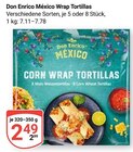 México Wrap Tortillas im Angebot bei GLOBUS in Erlangen México Wrap Tortillas Angebote von Don Enrico bei GLOBUS Erlangen für 2,49 €