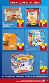 Promo Fromage frais dans le catalogue Aldi du moment à la page 9