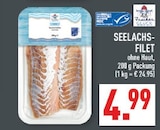 Aktuelle Lachs Angebote bei Marktkauf in Bielefeld Aktuelles SEELACHS-FILET Angebot bei Marktkauf in Bielefeld ab 4,99 €