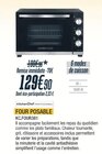 Four posable - KITCHENCHEF PROFESSIONAL - Proxi Confort à Caluire-et-Cuire Four posable - KITCHENCHEF PROFESSIONAL en promo chez Proxi Confort Caluire-et-Cuire à 129,90 €