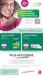 Aktueller mea - meine apotheke Apotheken Prospekt in Geislingen und Umgebung, "Unsere August-Angebote" mit 4 Seiten, 01.08.2025 - 31.08.2025