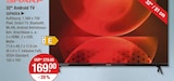 32" Android TV von Sharp im aktuellen V-Markt Prospekt für 169,00 €