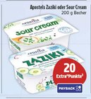 Zaziki oder Sour Cream im Angebot bei EDEKA in Suhl Zaziki oder Sour Cream Angebote von Apostels bei EDEKA Suhl
