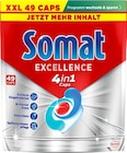 Excellence 4 in 1 Caps Angebote von Somat bei Penny Oranienburg für 7,49 €