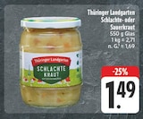 nah und gut Torgau - Schlachte- oder Sauerkraut Angebot im Prospekt Schlachte- oder Sauerkraut bei nah und gut im Torgau Prospekt für 1,49 €