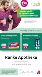 mea - meine apotheke Prospekt für Berlin mit 4 Seiten mea - meine apotheke Prospekt für Berlin: "Unsere April-Angebote", 4 Seiten, 01.04.2026 - 30.04.2026