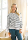 Aktuelles Sweatshirt gestreift Angebot bei Netto mit dem Scottie in Dresden ab 11,99 €