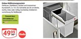 Einbau-Mülltrennungssystem im Angebot bei GLOBUS in Brühl Einbau-Mülltrennungssystem Angebote von Hailo bei GLOBUS Brühl für 49,99 €