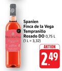 Tempranillo Rosado DO im Angebot bei E center in Waiblingen Tempranillo Rosado DO Angebote von Finca de la Vega bei E center Waiblingen für 2,49 €