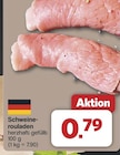 Schweinerouladen für 0,79 € bei famila Nordwest im Angebot Schweinerouladen im aktuellen famila Nordwest Prospekt