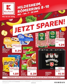 Wurst im Kaufland Prospekt "Aktuelle Angebote" mit 37 Seiten (Hildesheim)