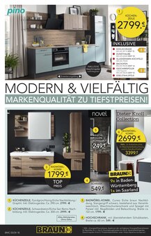 Kühlschrank im BRAUN Möbel-Center Prospekt "BRAUN NEWS" mit 20 Seiten (Lörrach)
