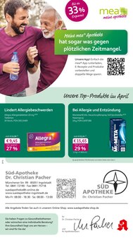 mea - meine apotheke Prospekt der Woche "Unsere April-Angebote" Seite 1, 01.04.2026 bis 30.04.2026 für Ingolstadt Aktueller mea - meine apotheke Prospekt "Unsere April-Angebote" Seite 1 von 4 Seiten für Ingolstadt