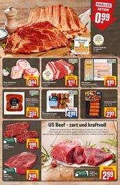 Rindfleisch im REWE Prospekt in Dachau Aktueller REWE Prospekt mit Rindfleisch, "Dein Markt", Seite 9