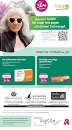 mea - meine apotheke Prospekt für Bopfingen: "Unsere Juli-Angebote", 4 Seiten, 01.07.2025 - 31.07.2025