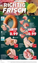 Schinken im Kaufland Prospekt in Schorndorf Aktueller Kaufland Prospekt mit Schinken, "Aktuelle Angebote", Seite 16