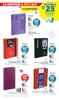 Promotion Bureau Enfant dans le prospectus Super U, valable du 11/08/2026 au 30/08/2026 Promo Bureau Enfant dans le catalogue Super U du moment à la page 5