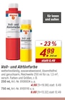 Voll- und Abtönfarbe von  im aktuellen toom Baumarkt Prospekt für 4,99 €