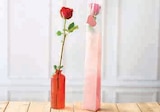 Rose en vase en promo chez Super U Valence à 8,99 €