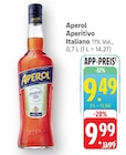 Aktuelle Aperol Angebote bei E center in Stuttgart Aktuelles Aperitivo Italiano Angebot bei E center in Stuttgart ab 9,49 €
