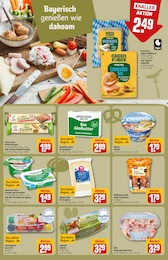 REWE Milch im Prospekt 