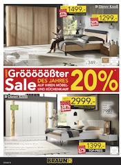 Aktueller BRAUN Möbel-Center Prospekt mit Schlafzimmer, "Gröööößter Sale des Jahres", Seite 12