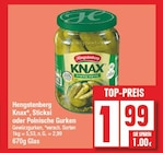 Knax, Sticksi oder Polnische Gurken von Hengstenberg im aktuellen EDEKA Prospekt für 1,99 €