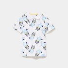 Promo Polo manches courtes coton Bluey blanc garçon à 6,49 € dans le catalogue La Halle à Loudéac