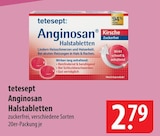 Anginosan Halstabletten Kirsche Zuckerfrei im Angebot bei famila Nordost in Kiel Anginosan Halstabletten Kirsche Zuckerfrei Angebote von tetesept bei famila Nordost Kiel für 2,79 €