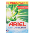 50 DOSES DE LESSIVE POUDRE* - Ariel en promo chez Stokomani Saint-Étienne à 12,99 €