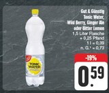 Tonic Water, Wild Berry, Ginger Ale oder Bitter Lemon Angebote von Gut & Günstig bei EDEKA Würzburg für 0,59 €