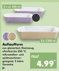 Auflaufform im Angebot bei Kaufland in Reutlingen Auflaufform Angebote bei Kaufland Reutlingen für 4,99 €