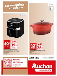 Offre Cocotte En Fonte dans le catalogue Auchan Supermarché du moment à la page 8