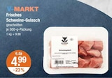 Frisches Schweine-Gulasch im V-Markt Prospekt Frisches Schweine-Gulasch von V-MARKT im aktuellen V-Markt Prospekt für 4,99 €