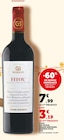 Fitou AOP rouge, Réserve Fitou 2023 en promo chez Super U Saint-Cyprien à 3,19 €