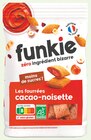 Les fourrées cacao-noisette - FUNKIE en promo chez Intermarché Les fourrées cacao-noisette - FUNKIE dans le catalogue Intermarché