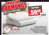 Nackenstützkissen bei Christian Scheffer Heimtex-Fachmarkt e.K. im Prospekt "" für 59,99 €