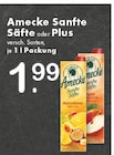 Sanfte Säfte Multivitamin Angebote von Amecke bei TOP Getränke Gütersloh für 1,99 €