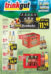 Bier im EDEKA Prospekt in Halver Aktueller EDEKA Prospekt mit Bier, "Aktuelle Angebote", Seite 18