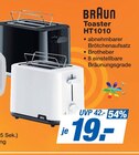 Toaster HT1010 Angebote von Braun bei famila Nordost Langenhagen für 19,00 €