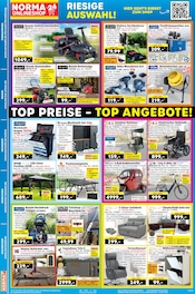 Benzinrasenmäher im Norma Prospekt in Fürth Aktueller Norma Prospekt mit Benzinrasenmäher, "Mehr fürs Geld", Seite 22