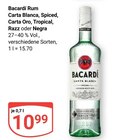 Rum Angebote von Bacardi bei GLOBUS Willich für 10,99 €