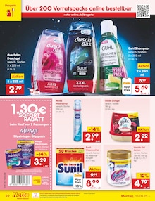 Waschmittel im Netto Marken-Discount Prospekt "Aktuelle Angebote" mit 60 Seiten (Solingen (Klingenstadt))