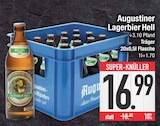 EDEKA - Lagerbier Hell Angebot im Prospekt Lagerbier Hell bei EDEKA im Prospekt "" für 16,99 €